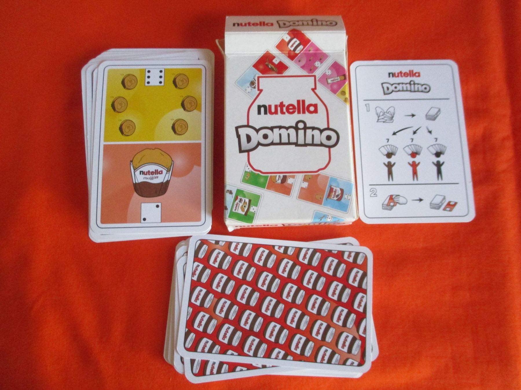 Spiele: Domino Kartenspiel Nutella – Gebraucht aus Birsfelden von alles-muss-raus