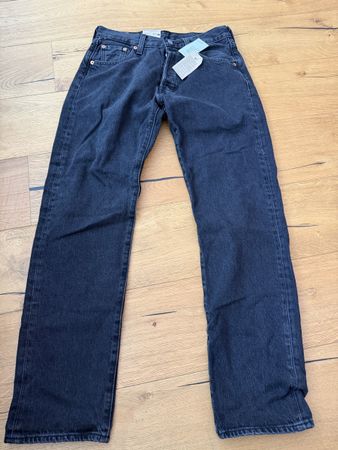 Levi's 501 Relaxed W29 L30 Black Denim – NEU, ungetragen