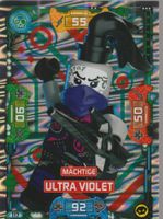 LEGO NINJAGO TRADING CARD SERIE 5 # 117 MACHTIGE ULTRA VIOLE