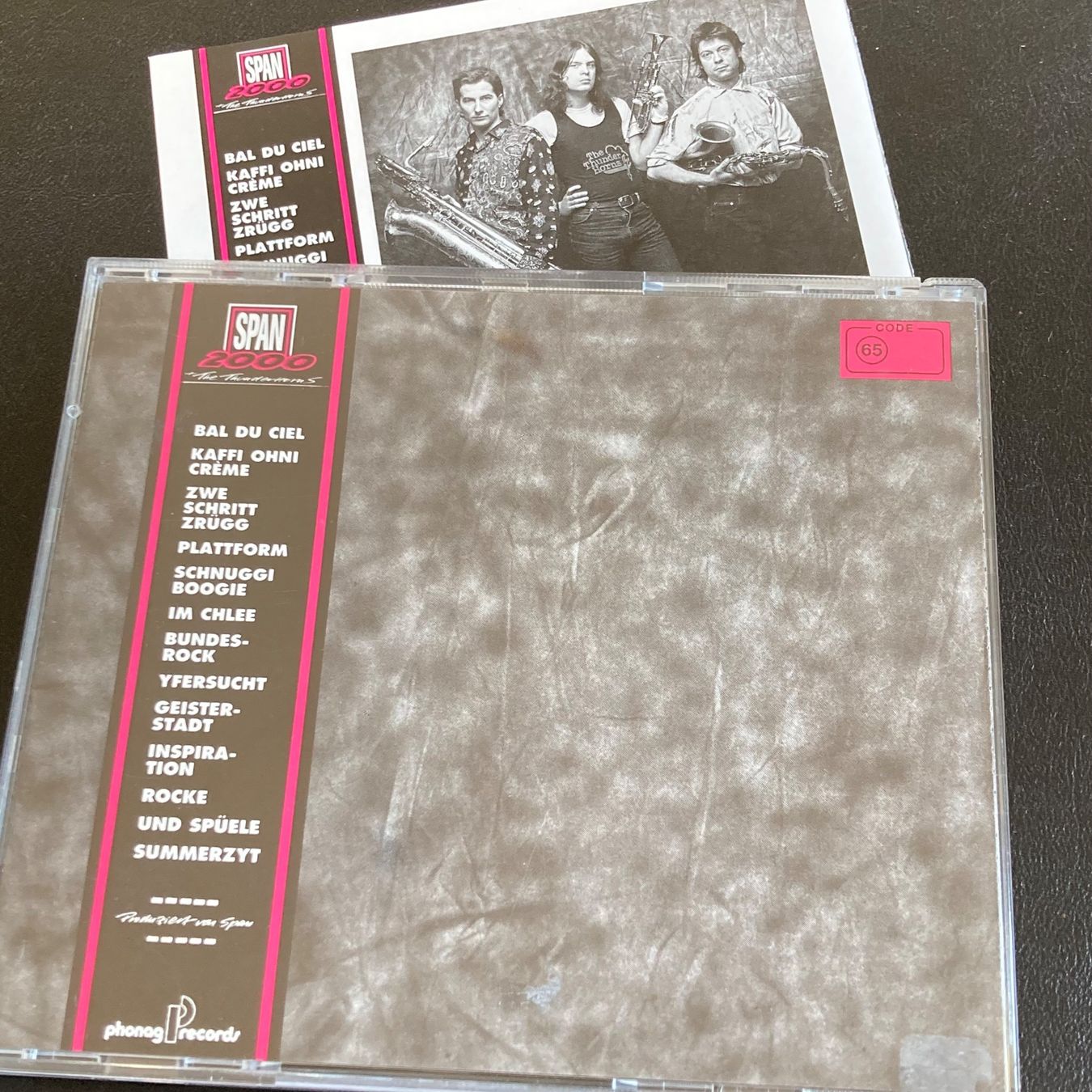 CDs: Span And The Thunderhorns - 2000 – D'occasion à Bern par Ntsamina 1