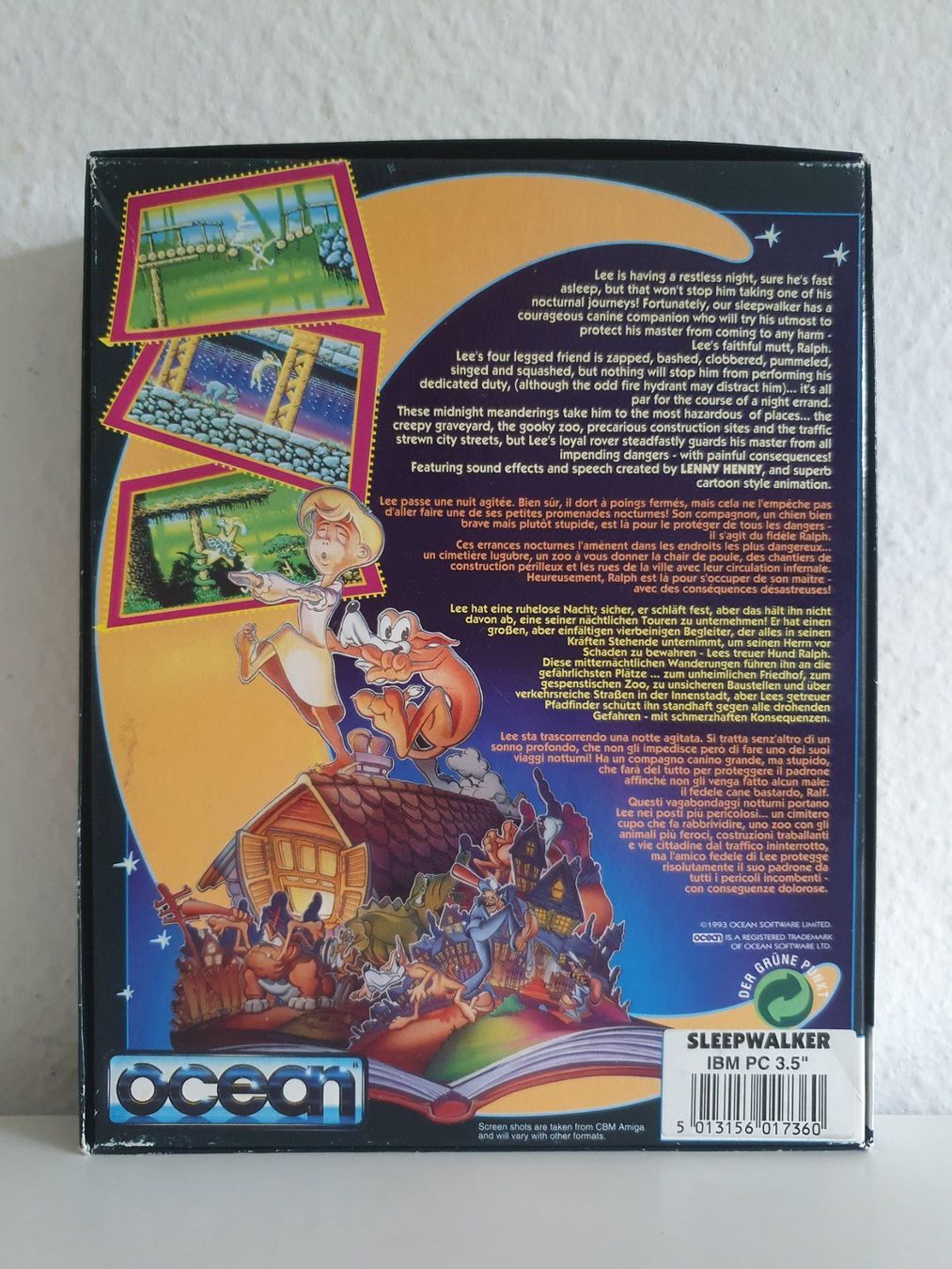 Giochi: PC Game Sleepwalker (1993) Big Box – Usato da Greifensee venduto da perfectioN88 2