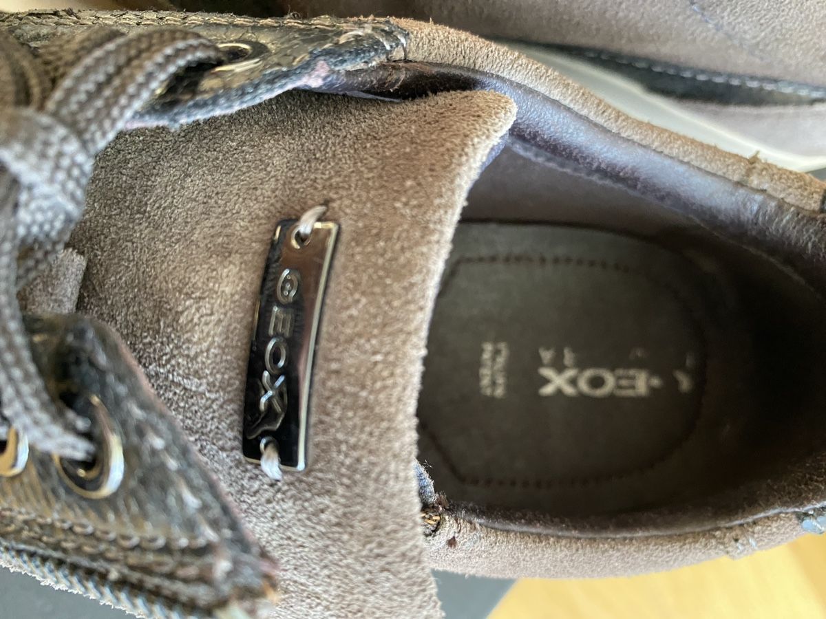 Geox Scarpe da donna: Neue Geox Damensneaker, Grösse 36, braun – Nuovo (secondo la descrizione) da Illnau venduto da Sniwi67 5