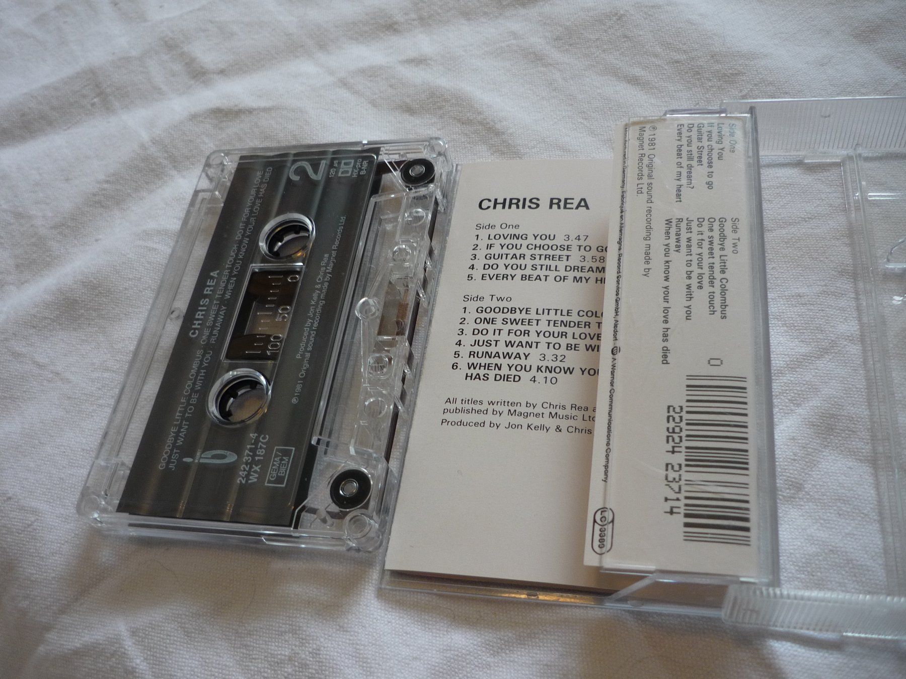 Musicassette: Musikkassette - 80s 70s Pop - Chris Rea – Usato da Beringen venduto da Flatretriever 2