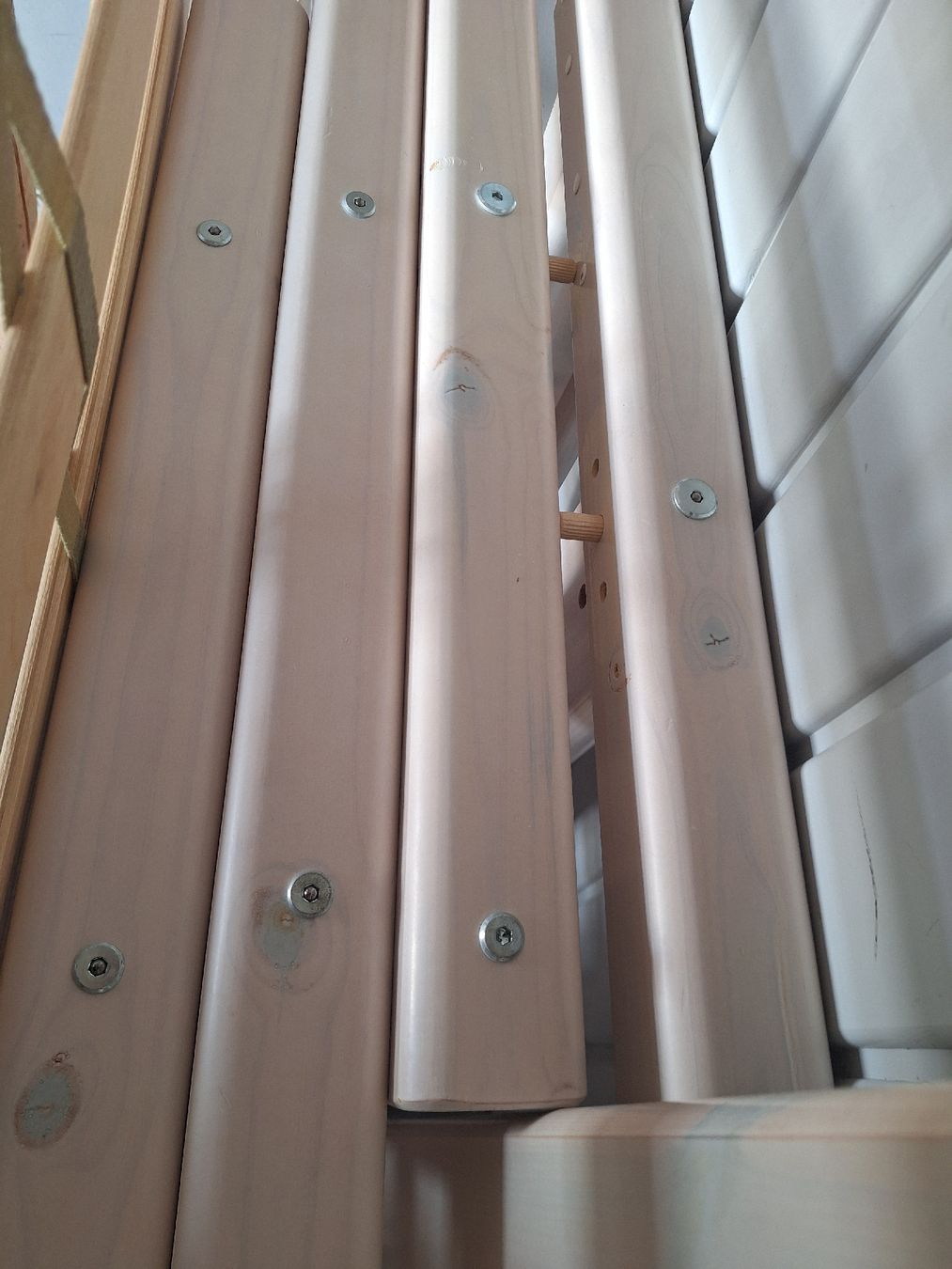 Micasa Letti: Halb- Hochbett weiss mit Leiter, gebraucht – Usato da Grosswangen venduto da Garage_76 1