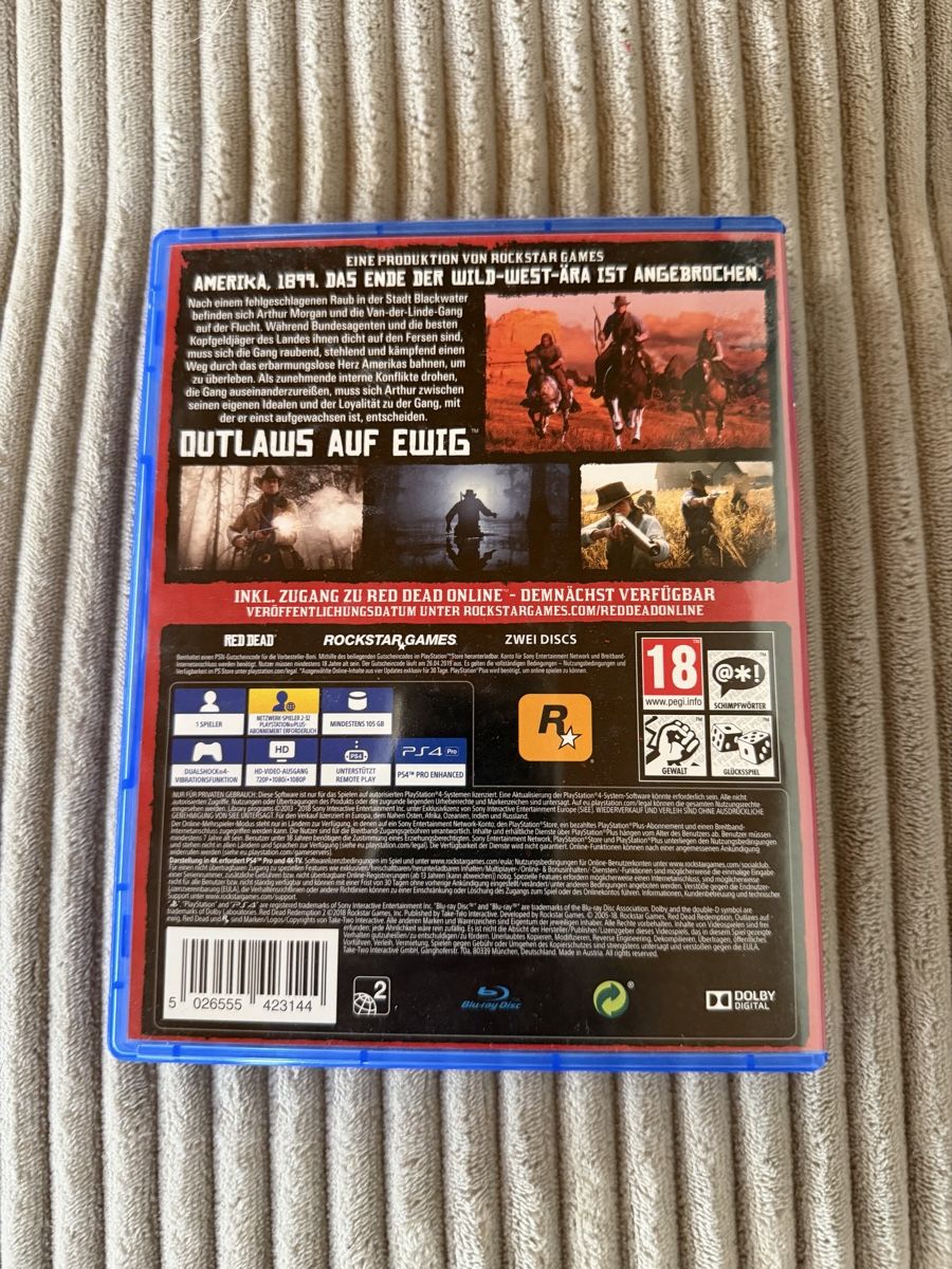 Sony Giochi: Red Dead Redemption PS4 – Usato da Recherswil venduto da luca_v 1