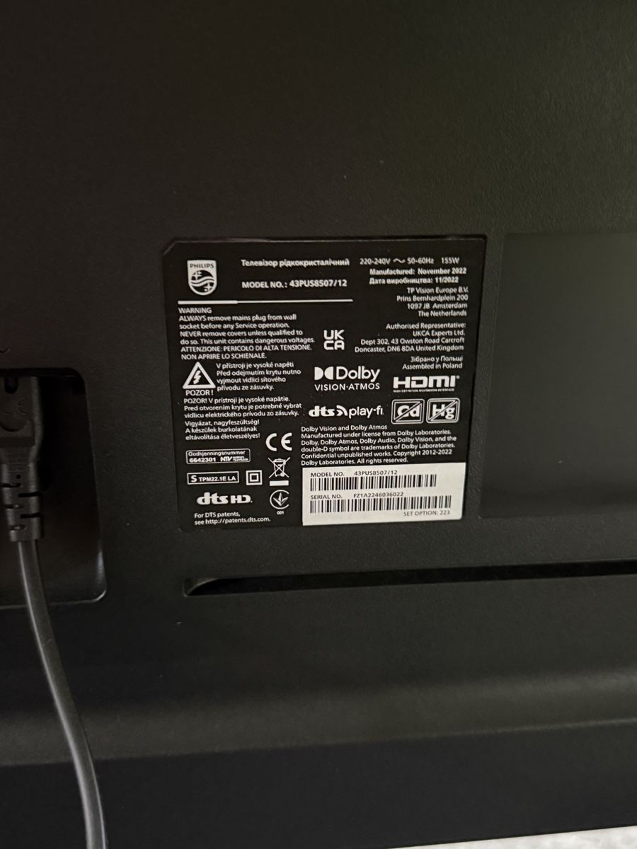 Philips Televisori: Philips TV – Nuovo (secondo la descrizione) da Uster venduto da moa_kel 1
