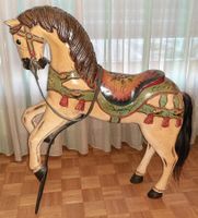 Echtes Karussellpferd
