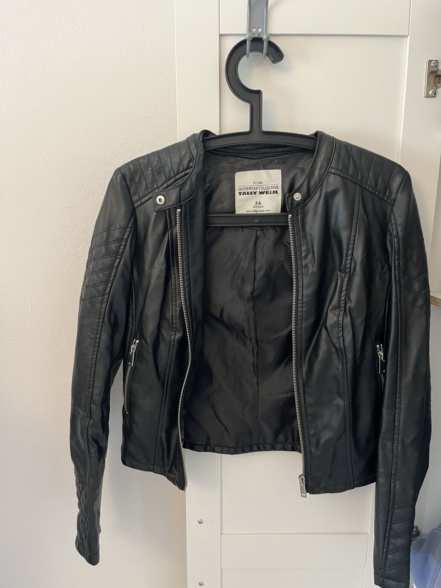 Tally Weijl Giacche: Cropped Lederjacke – Usato da Schönenberg TG venduto da seraaina