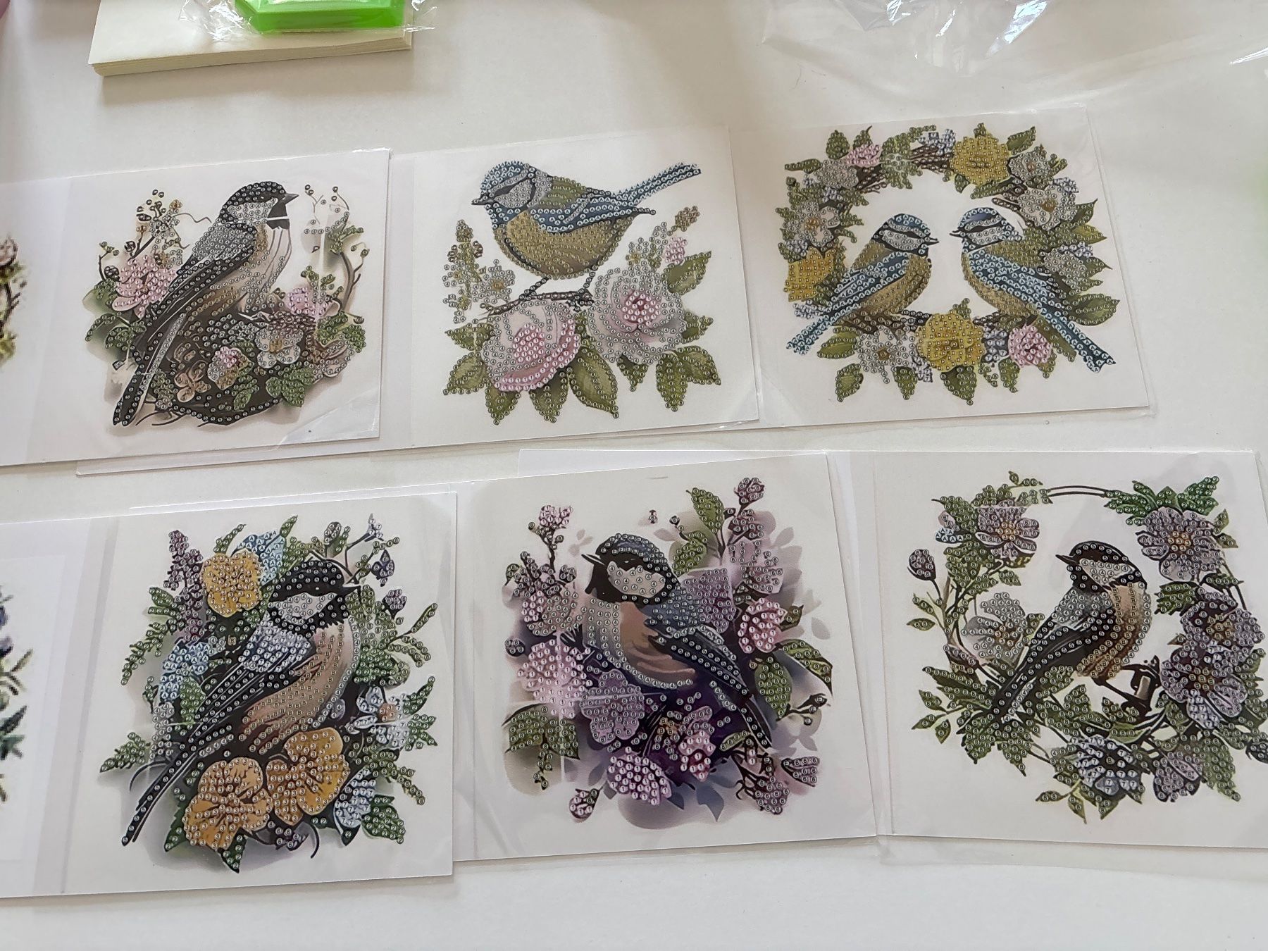 Kit bricolage: Diamond Paiting Karten Vögel – Nuovo (secondo la descrizione) da Amriswil venduto da SCHLOSSGEISTLI