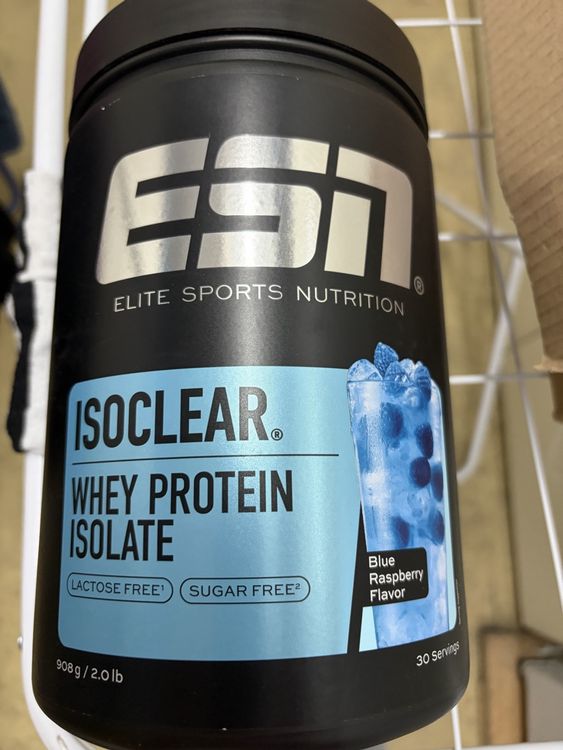 ESN Isoclear Blue Raspberry 908g (Neu und originalverpackt) in Wiler b ...