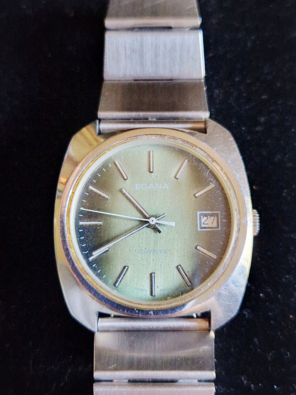 Orologi: Montre vintage EGANA Quartz - Acier inoxydable  – Usato da Undervelier venduto da Tufitufi7 1