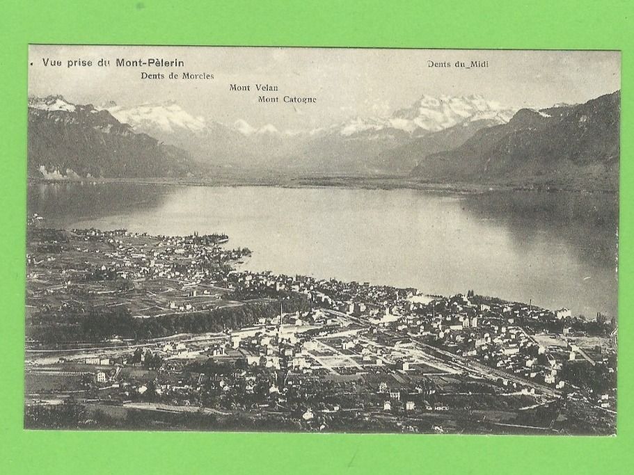 Cartoline postali: Vue prise du Mont-Pèlerin – Nuovo (secondo la descrizione) da Zürich venduto da t24_de