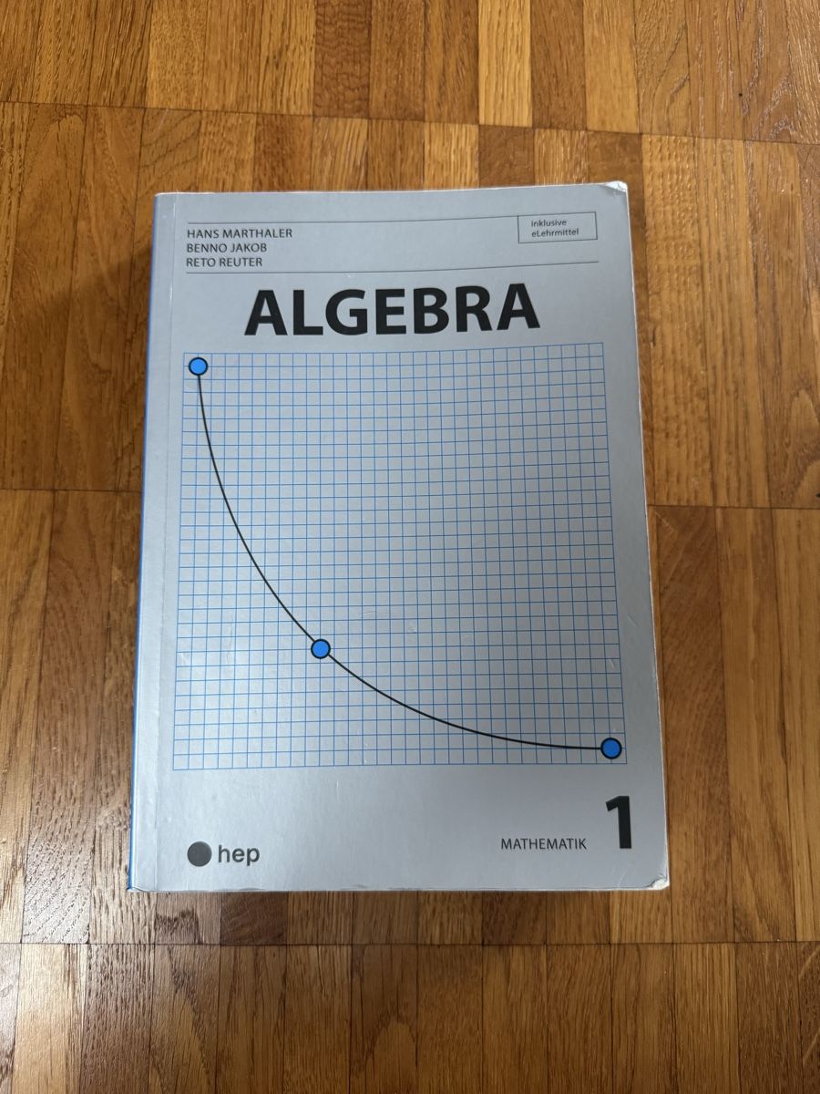 Libri: Algebra Buch Hep Mathematik 1 – Usato da Obfelden venduto da andrinamariaa