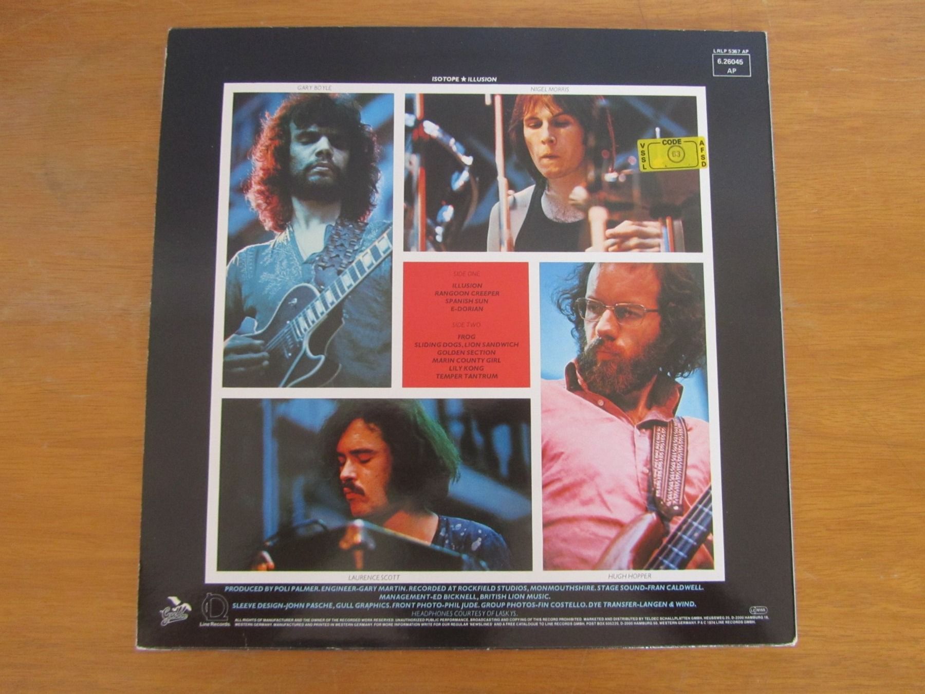 Dischi in vinile: ISOTOPE:  Illusion,   Fusion/Jazz-Rock – Usato da Seengen venduto da mikelele 1