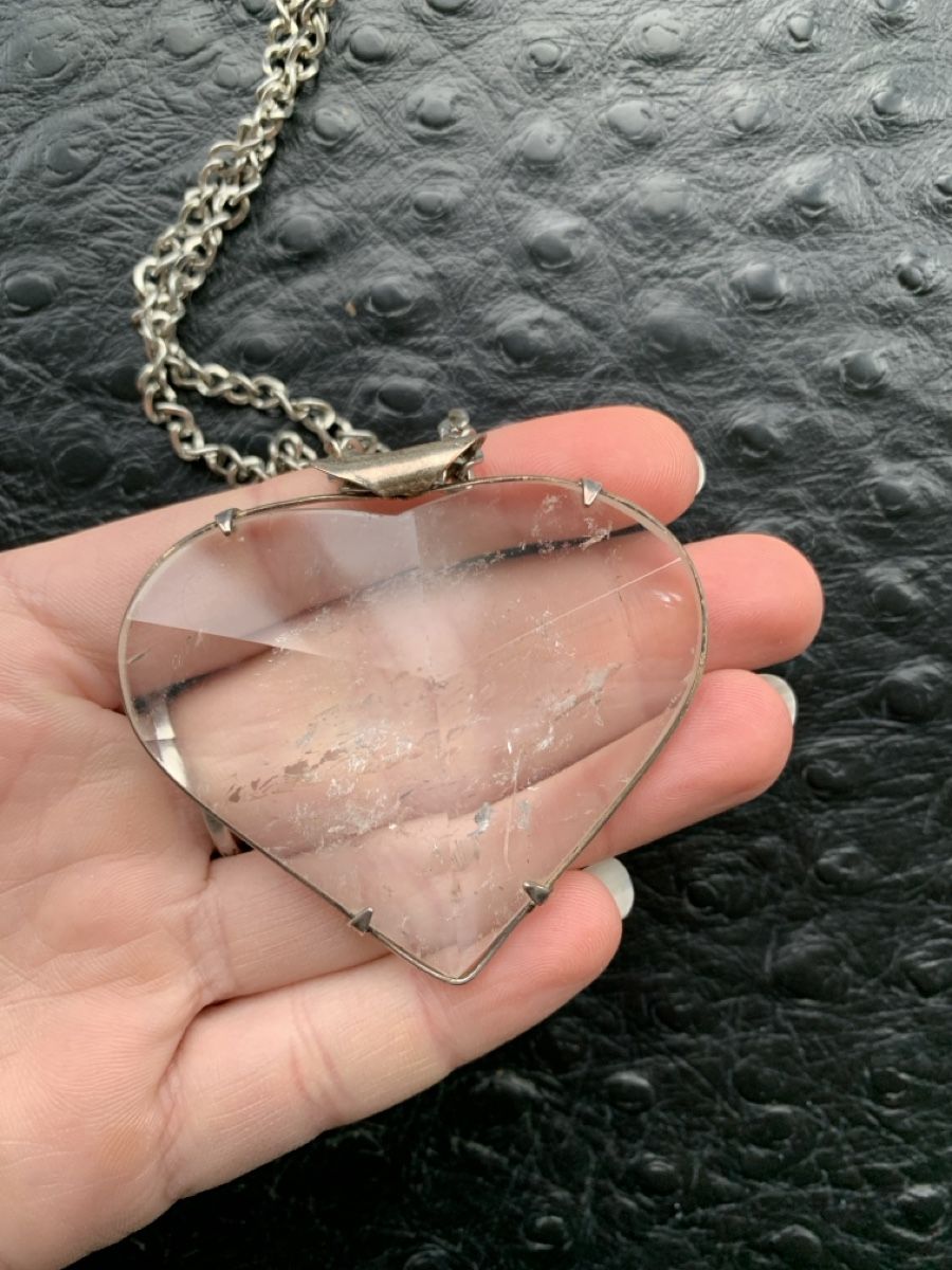 Catenine: Kristall Herz Kette – Usato da Birsfelden venduto da Exclusivity 2