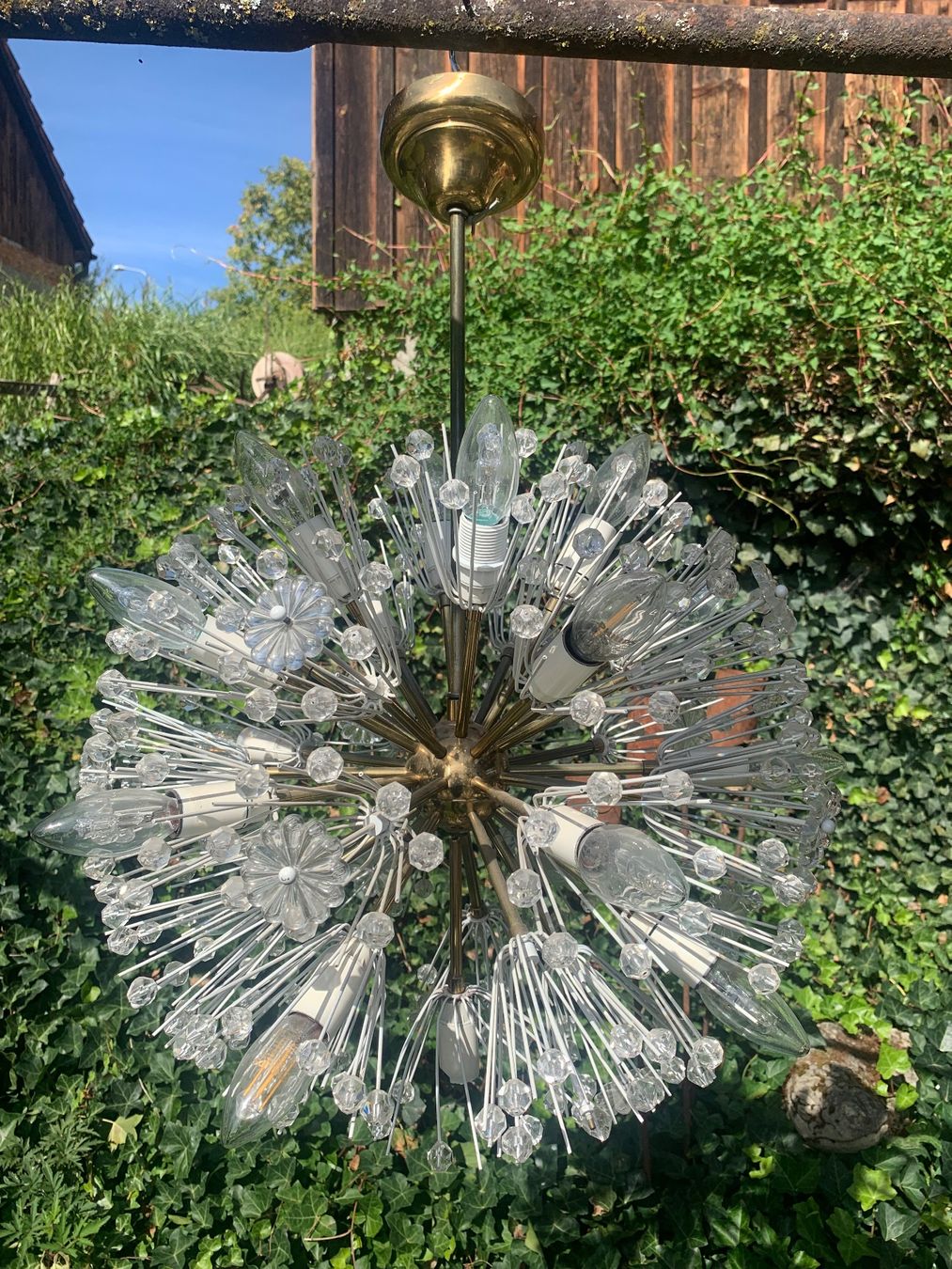 Lampen: Alte Puste-Blume Lampe – Gebraucht aus Bibern SO von wecafra 2