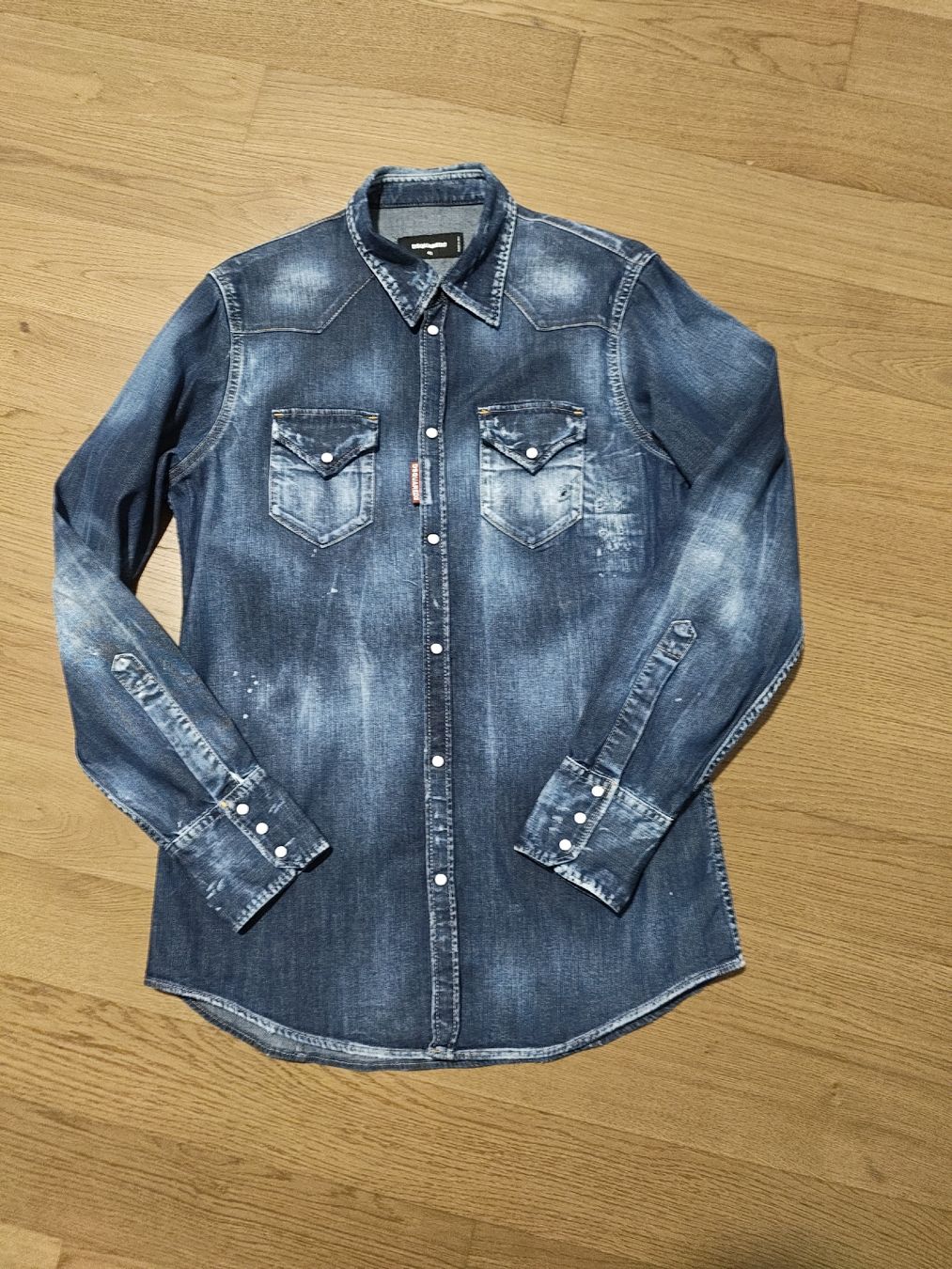 Dsquared2 Chemises: Dsquared2 Jeans Hemd Gr 48 Slim Fit – D'occasion à Seon par chf_g29b