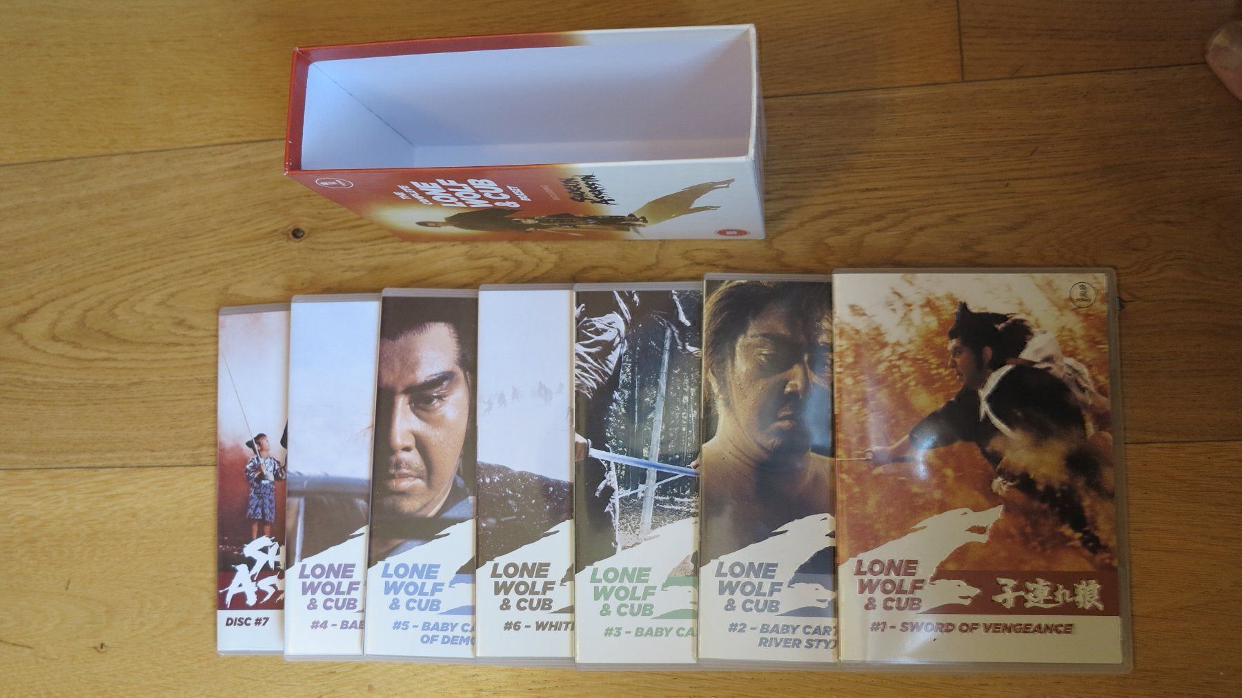 Tutti i DVDs: The Complete Lone Wolf & Cub Boxset – Usato da Bettmeralp venduto da stermei 6