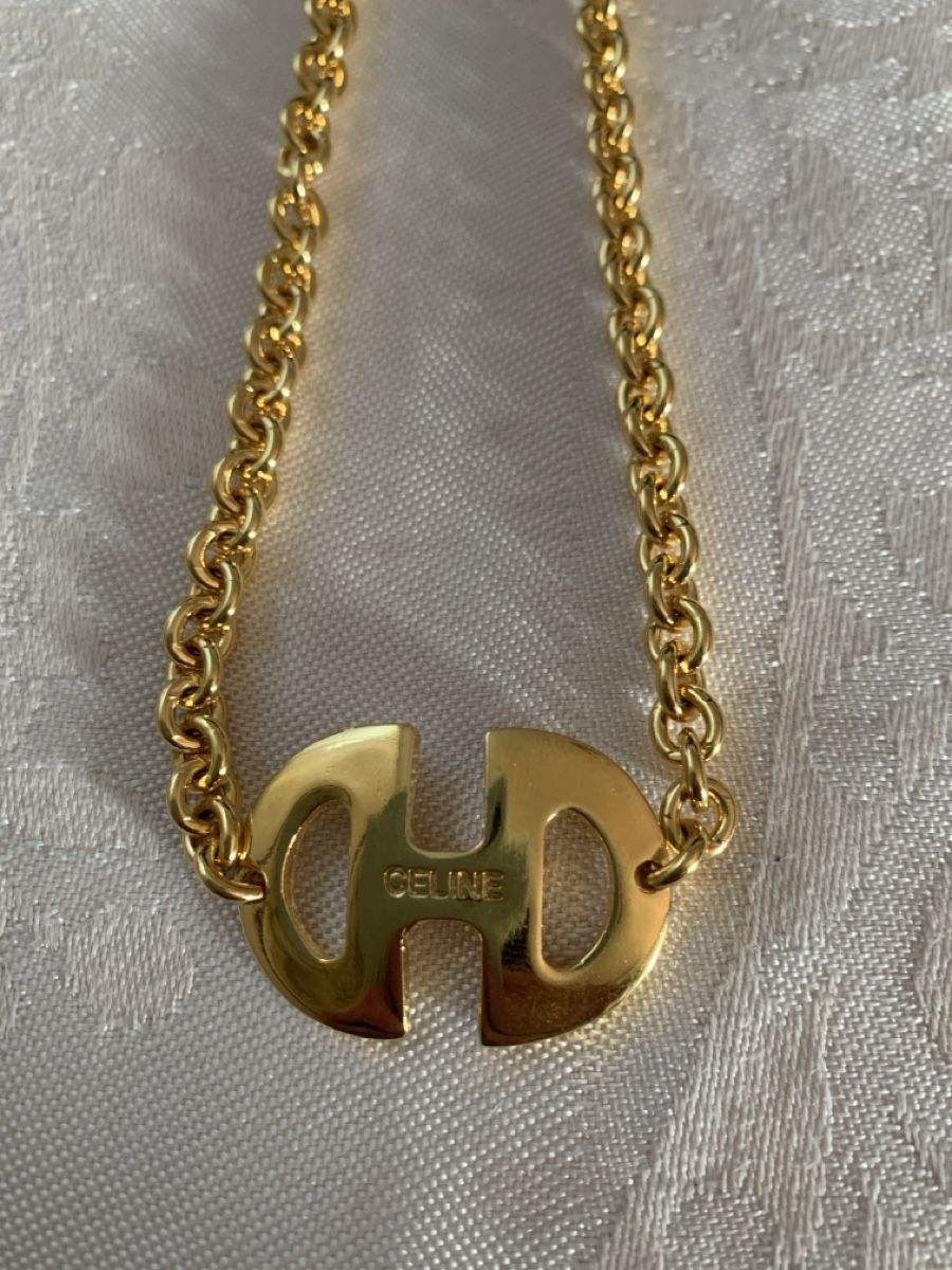 Celine Catenine: Vintage Celine necklace – Usato da Geneve venduto da Fashionpassion6