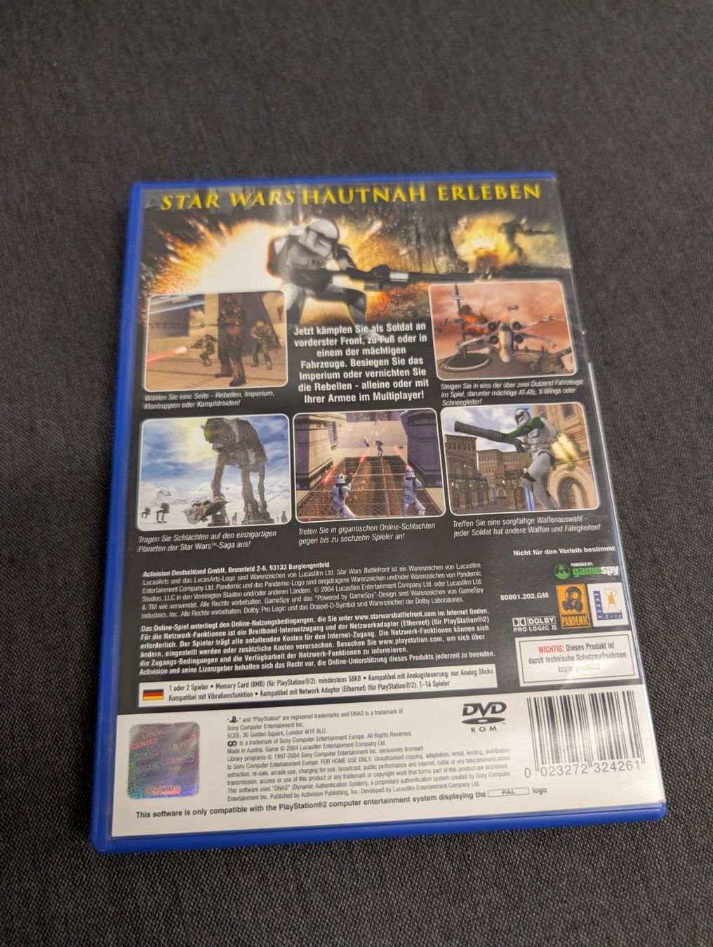 Spiele: Star wars battlefront Sony playstation 2 – Gebraucht aus Giubiasco von Ticinerd 1