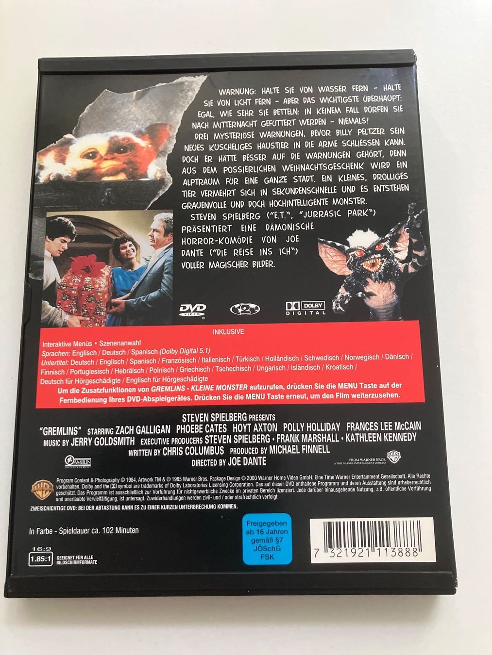 Alle DVDs: Gremlins  (DVD) – Gebraucht aus Arbon von HelFer01 1