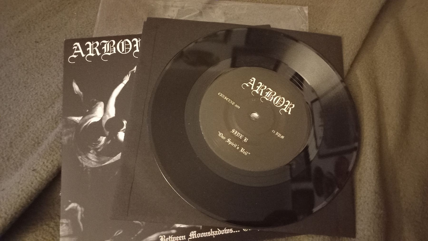 Dischi in vinile: ARBOR - Between Moonshadows..Vinyl Single Black Metal  – Usato da Olten venduto da Donatello1984 2