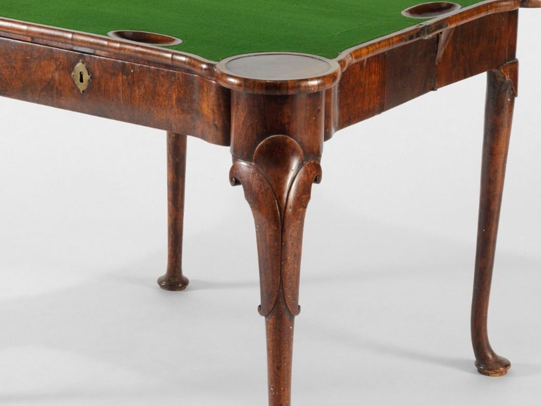 Tavoli: Games folding table, England, 19th century – Usato da Morges venduto da 4WLS 6