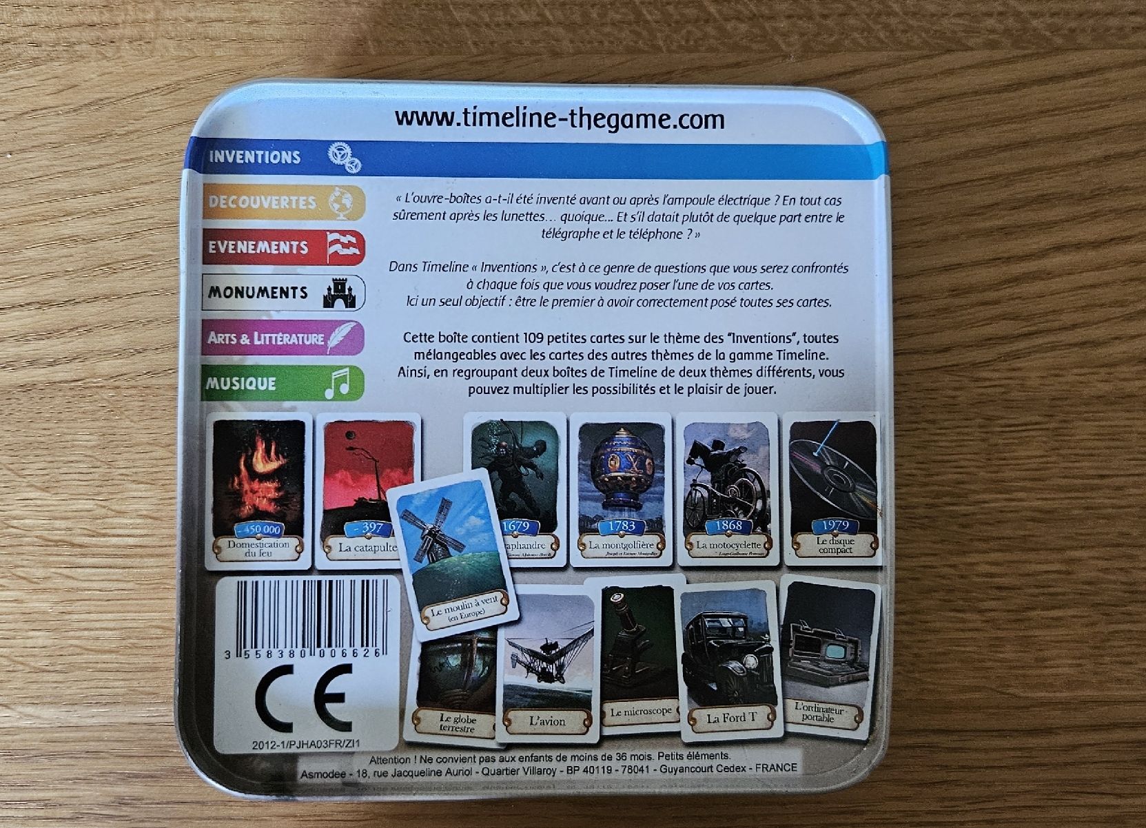 Giochi: timeline jeu de carte – Usato da Carouge GE venduto da Lea000 4