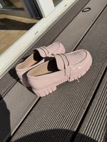 Mocassins vernis rose clair pointure 31
