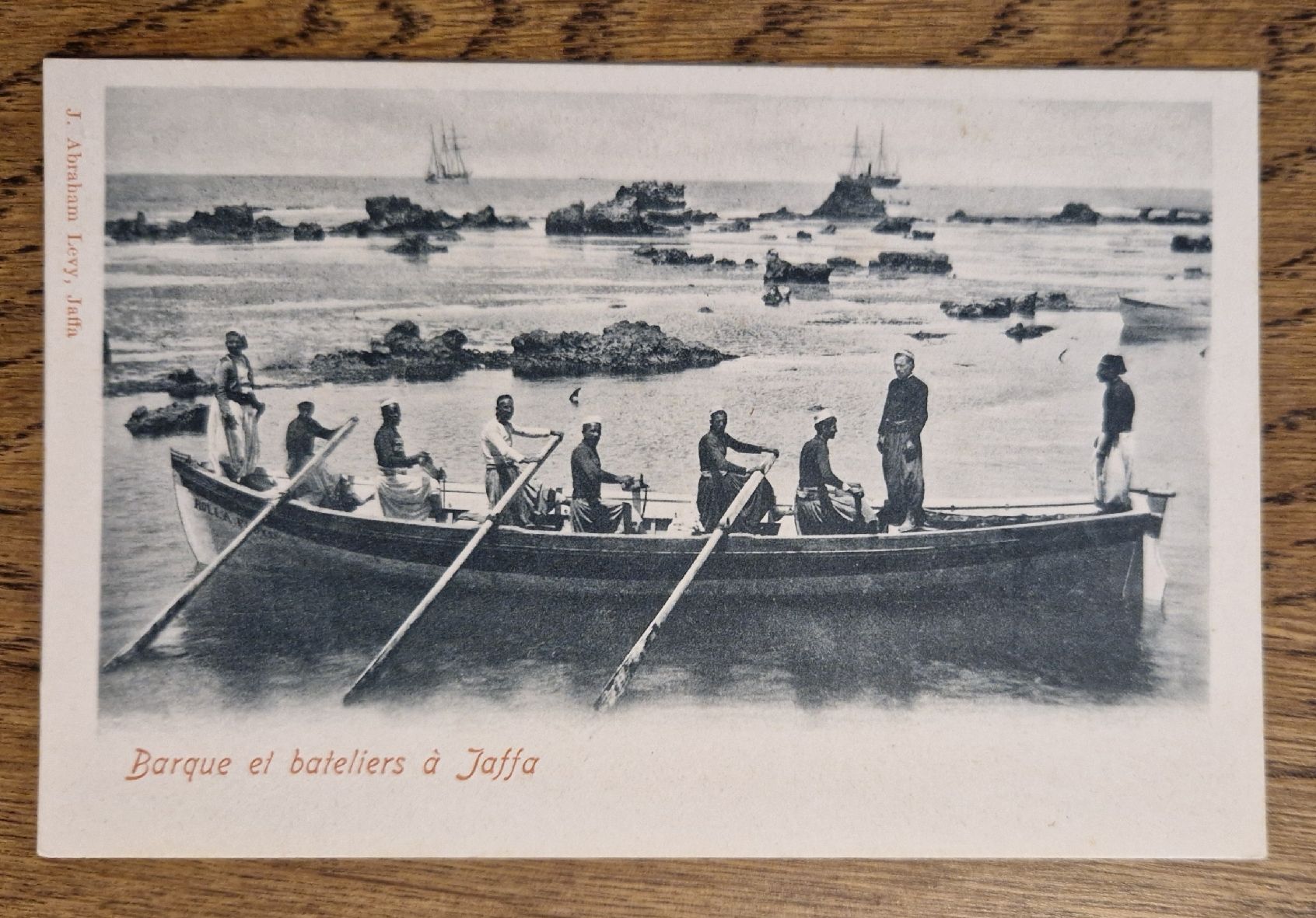 Cartoline postali: Barque et bateliers à Jaffa – Usato da Ebikon venduto da Donar50