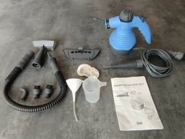 Dampfdruckreiniger TCM Handgerät mit viel Zubehör im Set