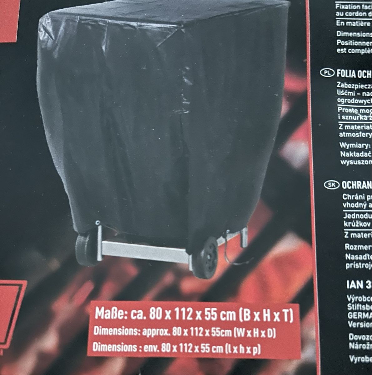Altro: Grill-Schutzhülle 80x112x55cm – Nuovo (secondo la descrizione) da Itingen venduto da ella308874 1