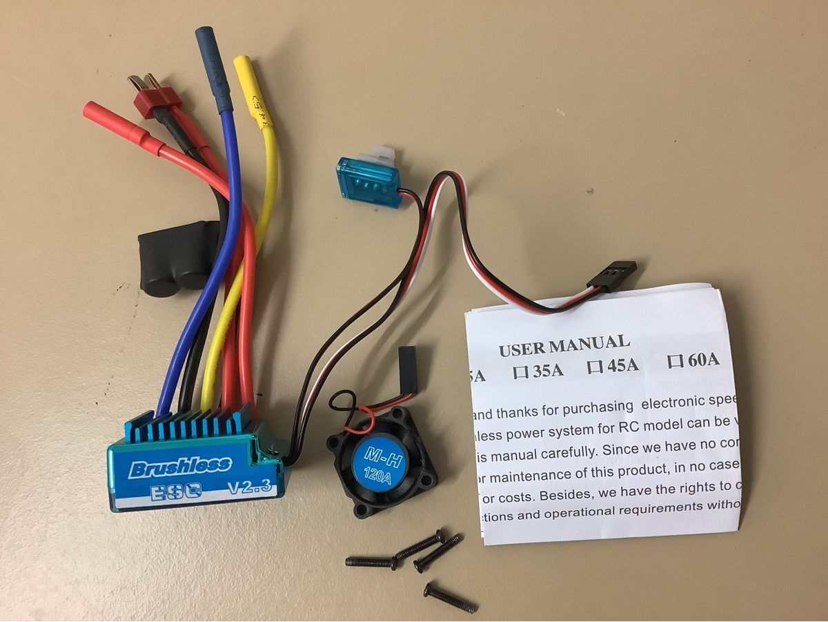 Modellismo RC: Brushless ESC 120A Regler, Modellauto, Deans-Plug – Nuovo e nell'imballaggio originale da Waltenschwil venduto da Konrad4