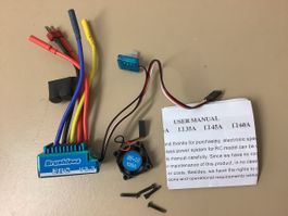 Brushless ESC 120A Regler, Modellauto, Deans-Plug