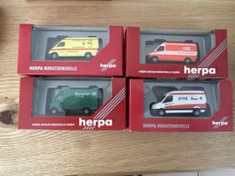 4 Herpa 1:87 Fahrzeuge NEU ab 19.-