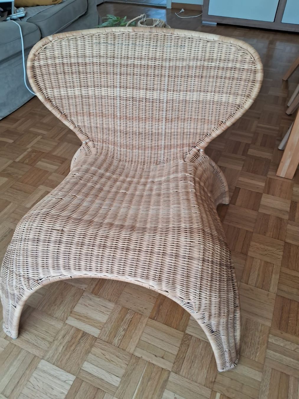 Sessel: Wunderschöner Rattansessel, Vintage Design Klassiker! – Gebraucht aus Belp von res_j75l 2
