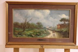 Nicola ZANNI (1907–1977) Italienische Landschaft Ölbild