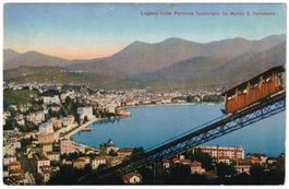 Lugano mit Standseilbahn Monte San Salvatore