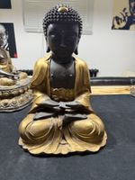 Schöner Buddha Bronze mit 18K Goldanstrich
