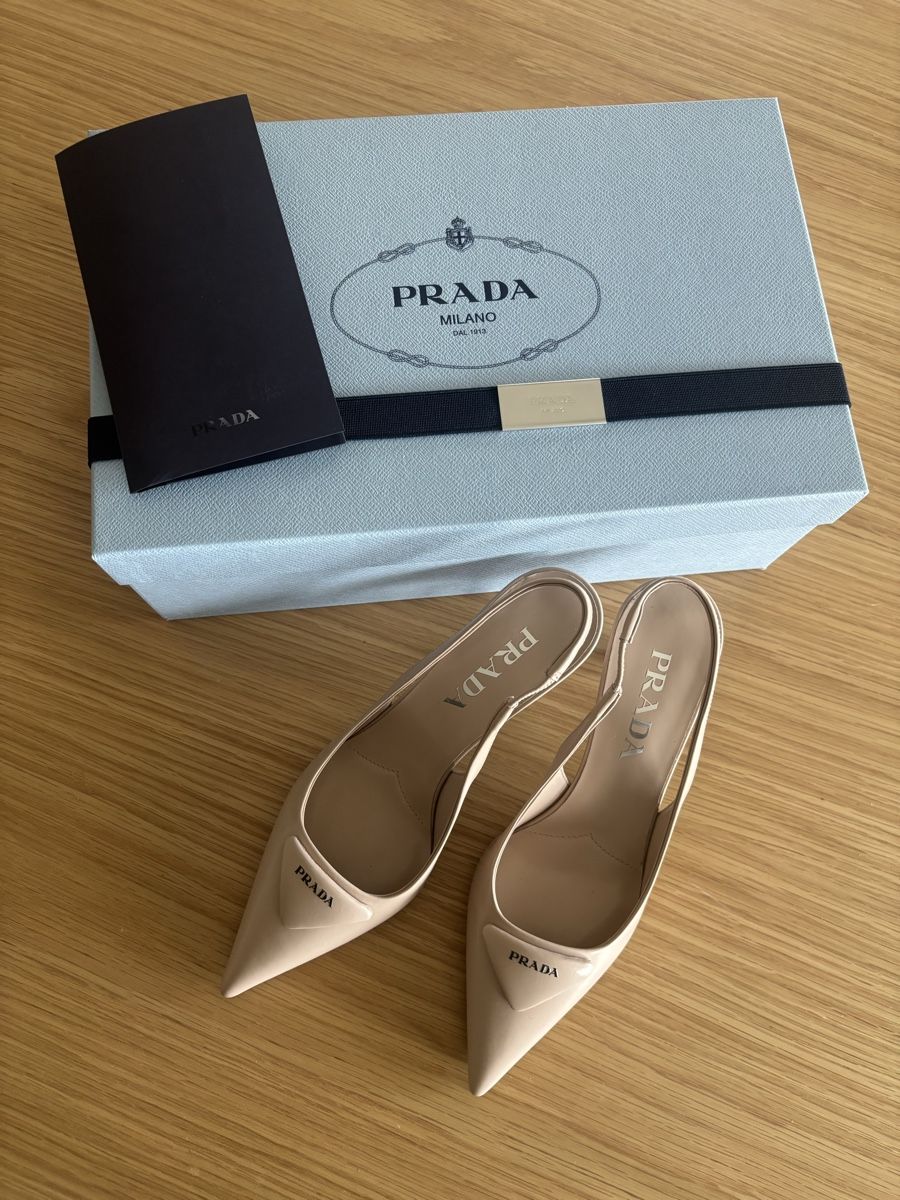 Prada Scarpe da donna: Prada Slingpumps Leder Beige Grösse 35 36 – Nuovo (secondo la descrizione) da Zürich venduto da car_9sdb 3