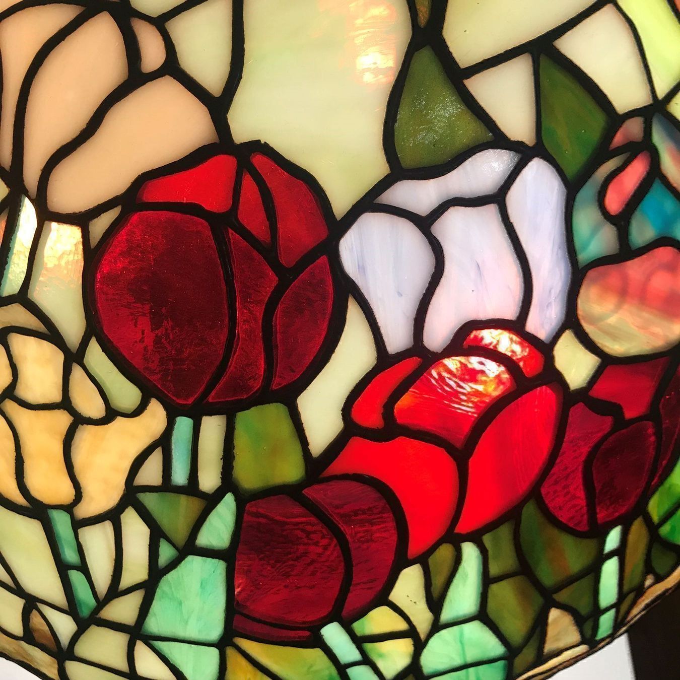 Lampade: Tiffany Glas Lampe – Nuovo e nell'imballaggio originale da Volketswil venduto da rerererarara 2