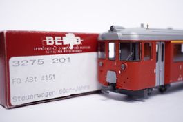 4∑ Bemo 3275 210 FO Abt 4151 Steuerwagen 60er-Jahre