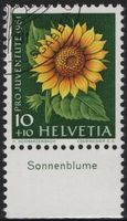 10 Rp. Sonnenblume mit TAB (deutsch)