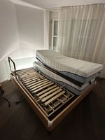 Bett (einseitig motorisiert) mit Mattraze