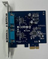 Sunix 2x RS-232 PCIe Karte