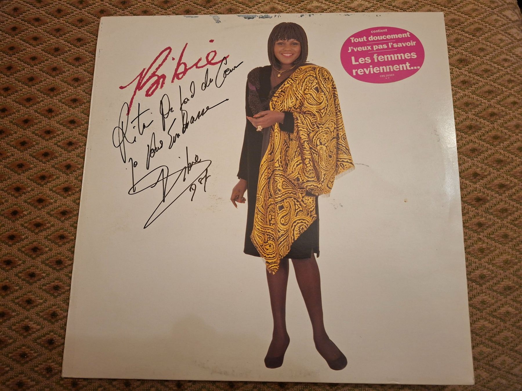 Dischi in vinile: French Pop LP - Bibie - Signed! – Usato da Bernex venduto da Wannabehasbeen01