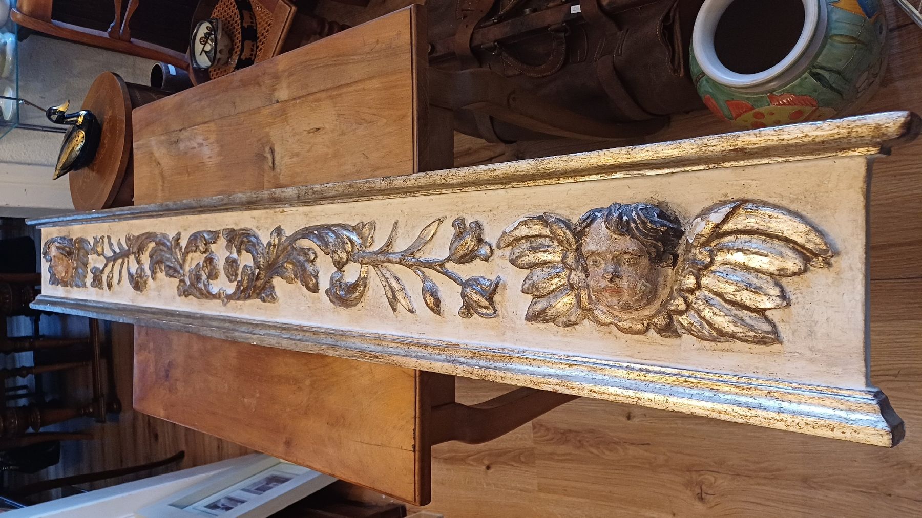 Holzartikel: Schöne Barock Verzierung – Gebraucht aus Flawil von Pinkmalibu