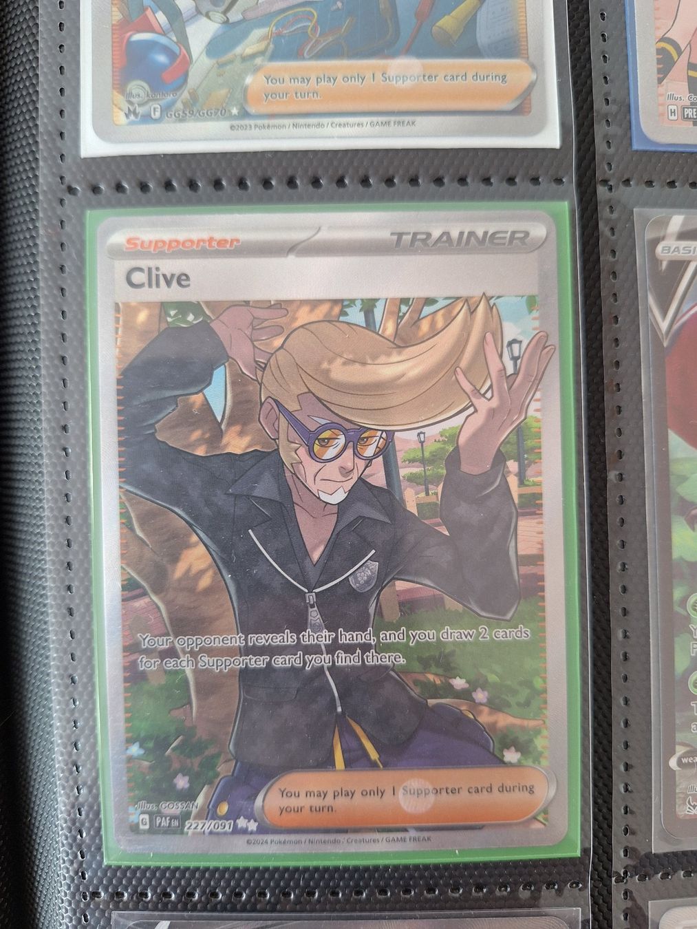 Pokémon Sammelbilder & Trading cards: Clive - Full Art – Gebraucht aus Altstätten SG von GGsGameshop