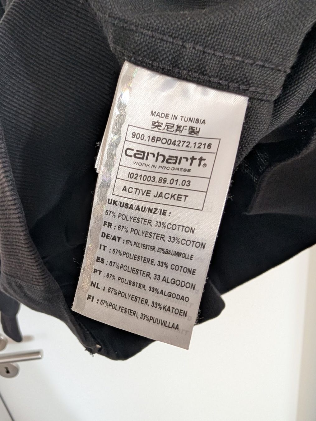 Carhartt Vestes: Carhartt Jacke – Neuf (Voir description) à Hunzenschwil par Baruch 5