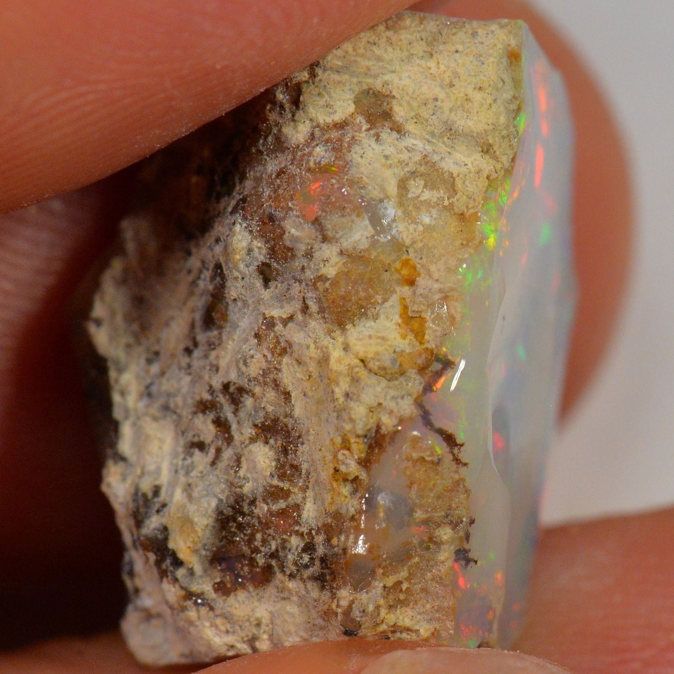 Edelsteine: 13.5 Karat - Roher Äthiopischer Welo Opal – Neu (gemäss Beschreibung) aus Rüti ZH von DeinOpal 2